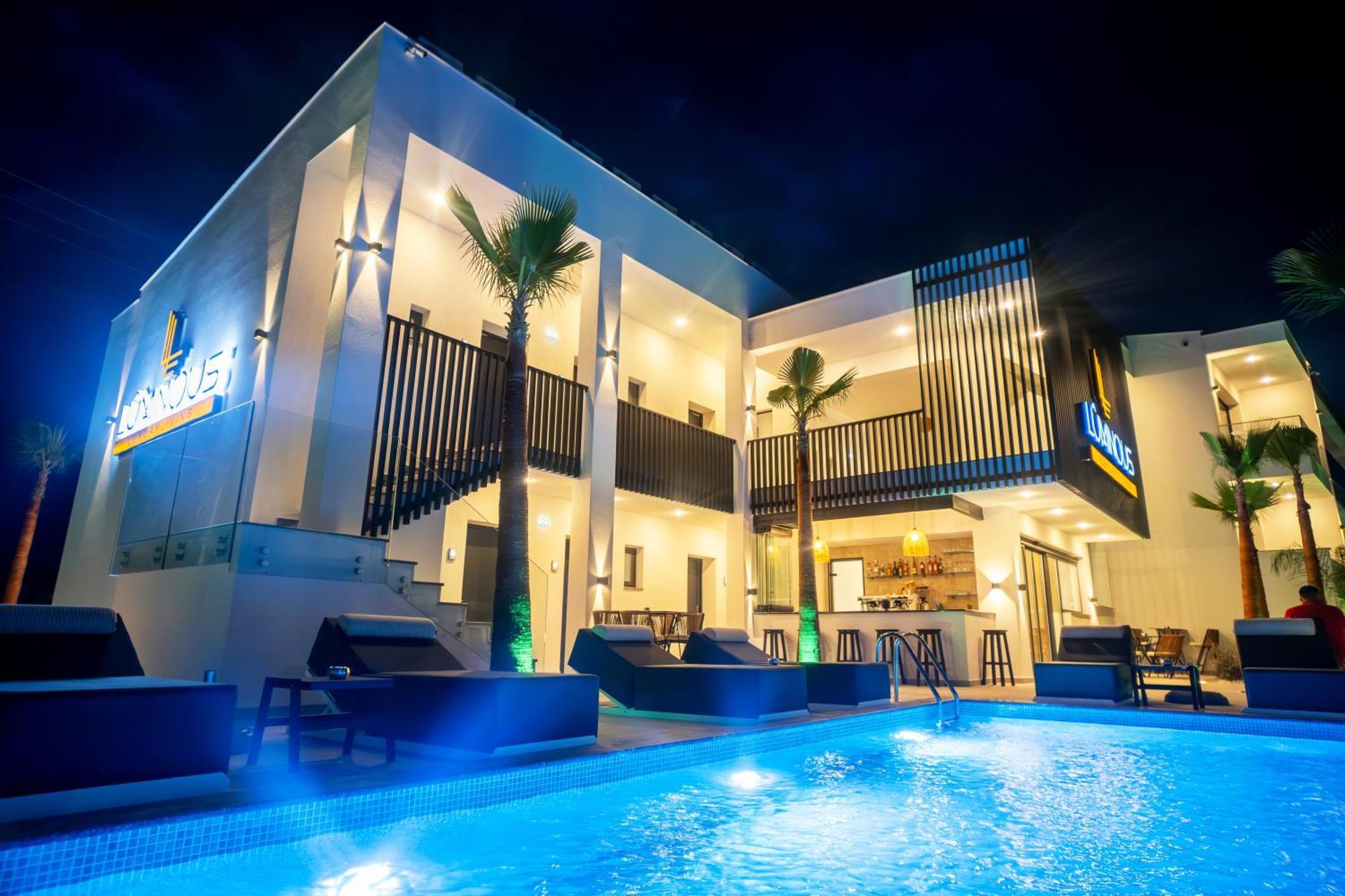Luminous Luxury Living Aparthotel Kallithea  Exteriör bild