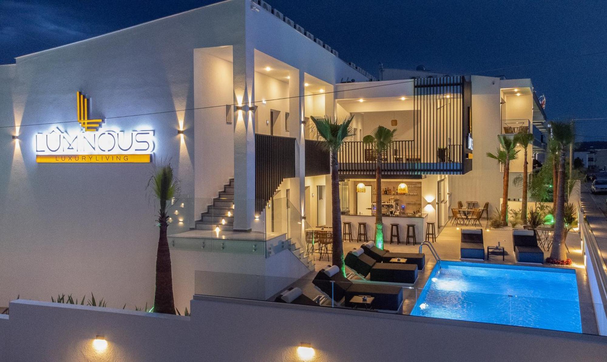 Luminous Luxury Living Aparthotel Kallithea  Exteriör bild